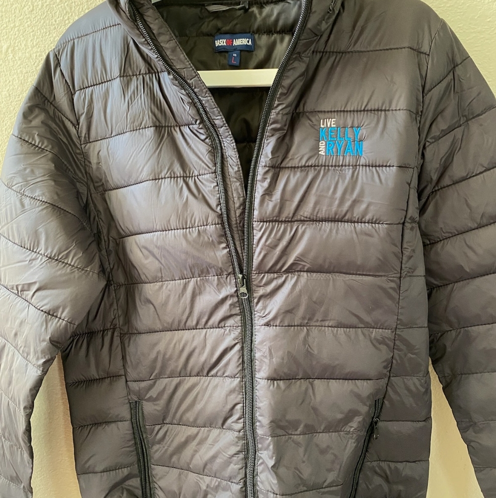 Jacket with a good in the collar. BASIXofAMERICA,